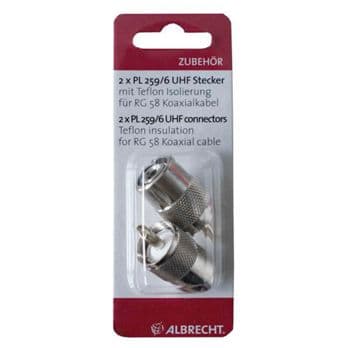 Foto: Albrecht PL259/6 UHF Stecker