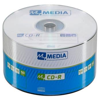 Foto: 1x50 MyMedia CD-R 80 / 700MB 52x Speed Wrap