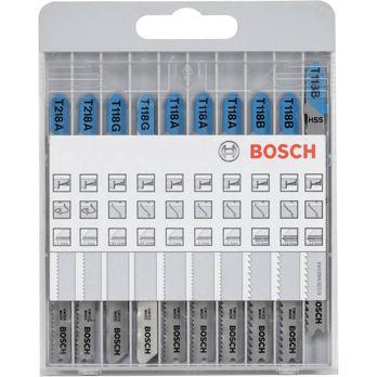 Foto: Bosch 10tlg. Stichsägeblatt-Set basic für Metall und Holz