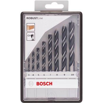 Foto: Bosch RobustLine Holzbohrer Set 3-10mm 8 tlg.