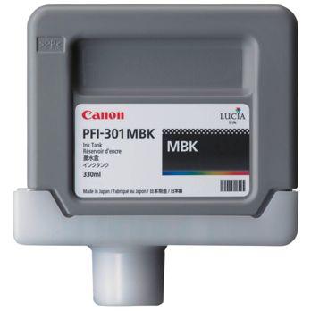 Foto: Canon PFI-301 MBK Tinte matt schwarz