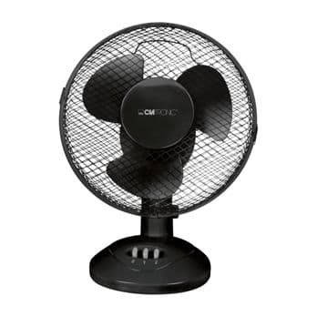 Foto: Clatronic VL 3601 schwarz  23 cm Tisch-Ventilator