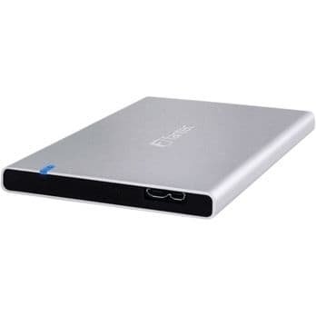 Foto: FANTEC ALU7MMU3 silber Aluminium 2,5" SATA, USB 3.0, 7mm Bauhöh