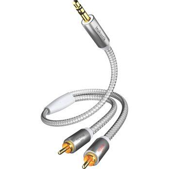 Foto: in-akustik Premium Audio Kabel 3,5 mm Klinke - Cinch 5,0 m