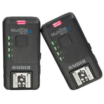 Foto: Kaiser MultiTrig AS 5.1 Set Funkauslöser für Kamera & Blitz