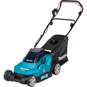 Foto: Makita DLM382PT2 Akku-Rasenmäher