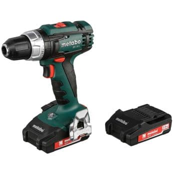 Foto: Metabo BS 18 Li + 2x 2,0 AH Akku Akku-Bohrschrauber