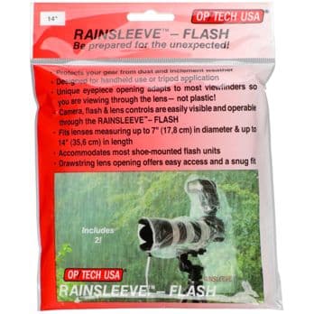 Foto: 1x2 OP Tech Rain-Sleeve Flash