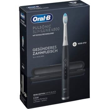 Foto: Oral-B Pulsonic SLIM Luxe 4500 + Reiseetui          matte black