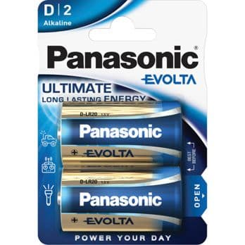 Foto: 1x2 Panasonic Evolta Mono D LR 20                LR20EGE/2BP