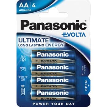 Foto: 1x4 Panasonic Evolta LR 6 Mignon AA