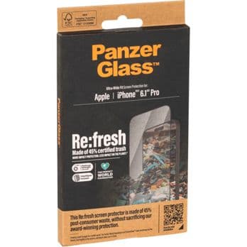 Foto: PanzerGlass Screen Protector Recycled Glass clear iP 15 Pro