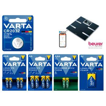 Foto: Varta Sales Drive Longlife Power Set inkl. Beurer Diagnose Waage