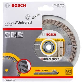 Foto: Bosch Diamanttrennscheibe 115x22,23 Stnd. Universal Speed