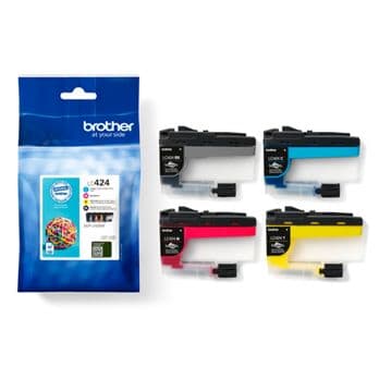 Foto: Brother LC-424 Value Pack C/M/Y/BK