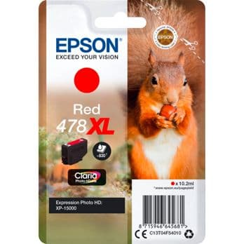 Foto: Epson Tintenpatrone red Claria Photo HD 478 XL    T 04F5