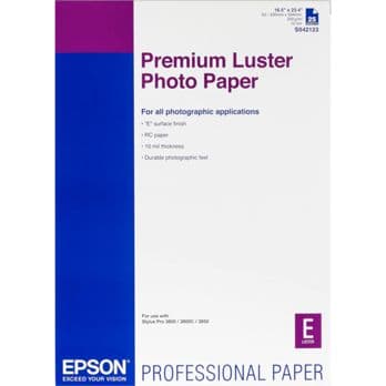 Foto: Epson Premium Luster Photo Paper A 2 25 Blatt, 250 g     S 042123
