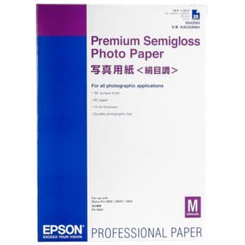Foto: Epson Premium Semigloss Photo A 2, 25 Blatt, 251 g    S 042093