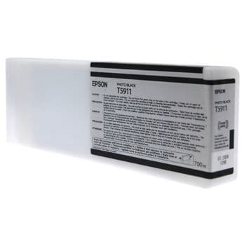 Foto: Epson Tintenpatrone photo schwarz T 591  700 ml     T 5911