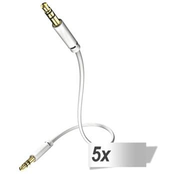 Foto: 5x in-akustik Star Audio Kabel 3,5 mm Klinke 0,5 m