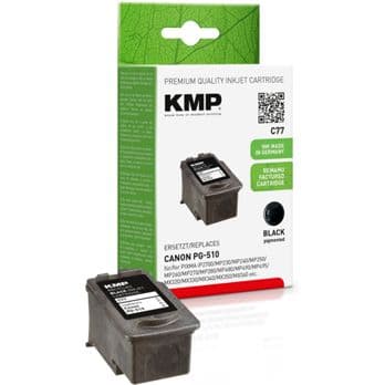 Foto: KMP C77 Tintenpatrone schwarz kompatibel mit Canon PG-510
