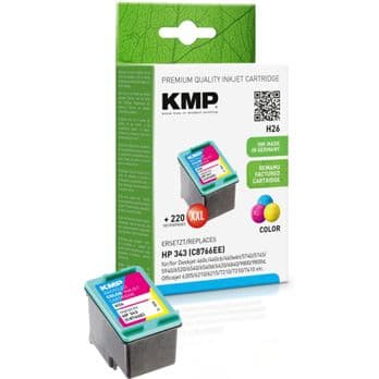 Foto: KMP H26 Tintenpatrone color kompatibel mit HP C 8766 E