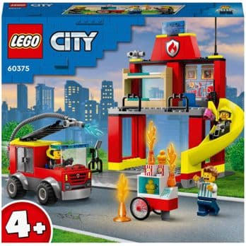 Foto: LEGO City 60375 Feuerwehrstation und Löschauto
