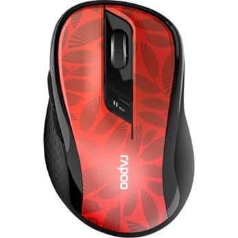 Foto: Rapoo M500 Dunkelrot Kabellose Multi-Mode-Maus