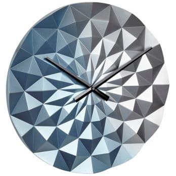 Foto: TFA 60.3063.06 DIAMOND Wanduhr blau-metallic