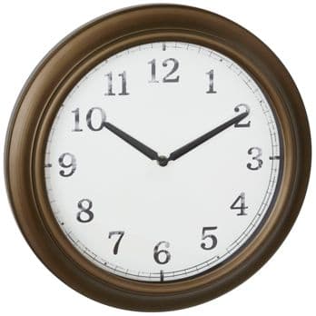 Foto: TFA 60.3066.53 Outdoor Metall-Wanduhr