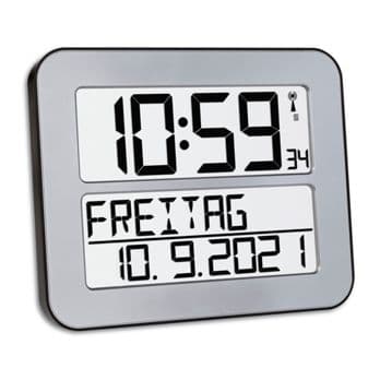 Foto: TFA 60.4512.54  silber TIMELINE MAX