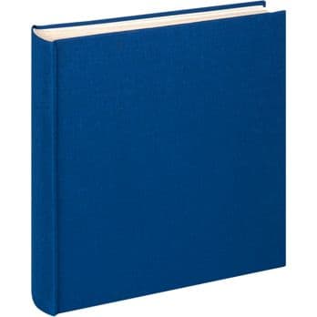 Foto: Walther Cloth blau         30x30 100 S. Buchalbum Leinen   FA508L