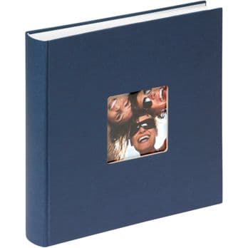 Foto: Walther Fun blau           30x30 100 Seiten Buchalbum      FA208L