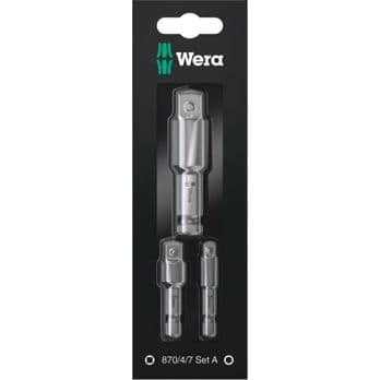Foto: Wera 870/4/7 Set A SB Werkzeugschaft-Set