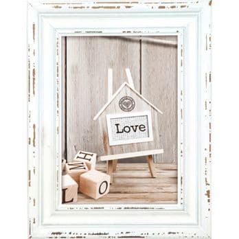 Foto: ZEP Rivoli weiß            20x30 Holz Bilderrahmen         SY923W