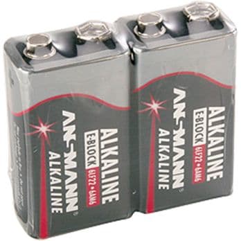 Foto: 1x2 Ansmann Alkaline 9V-Block red-line                 5015591