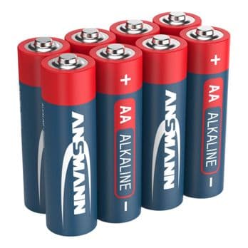 Foto: 1x8 Ansmann Alkaline Micro AAA LR 03 red-line           5015360