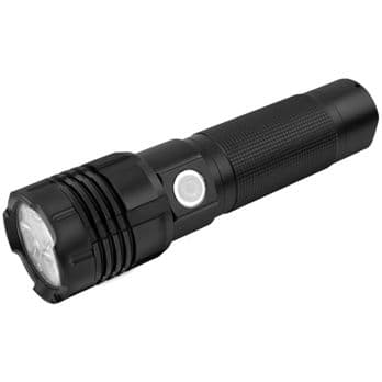 Foto: Ansmann Pro 3000R Taschenlampe Metall, 3x10W LED      1600-0445