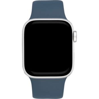 Foto: Apple Watch SE GPS 40mm Alu Silber/Sturmblau Sportarmb. S/M