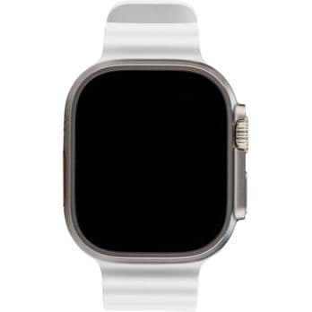 Foto: Apple Watch Ultra 2 49mm Weiß Ocean Armband