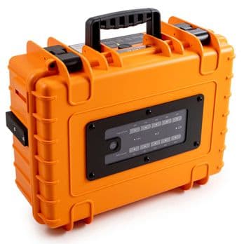 Foto: B&W Energy Case Pro500 300W mobile Energieversorgung orange