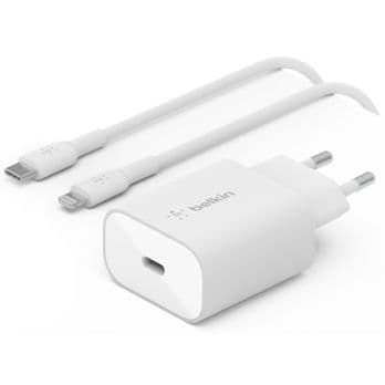 Foto: Belkin BOOST Charge 25W PD Lade- gerät + 1m Light.WCA004vf1MWH-B5