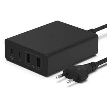 Foto: Belkin BOOST Charge Lad.108W GaN 2xUSB-C/2xUSB-A 2m    WCH010vfBK