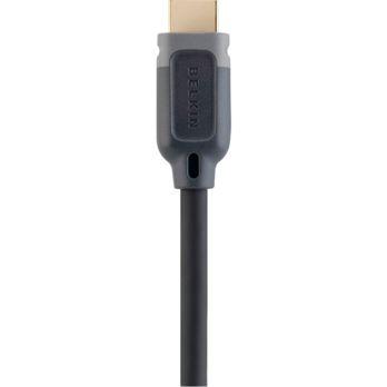 Foto: Belkin HDMI Kabel mit Ethernet 2 m schwarz          AV10000qp2M