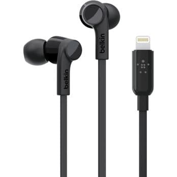 Foto: Belkin Rockstar In-Ear Kopfhörer Lightning schwarz   G3H0001btBLK