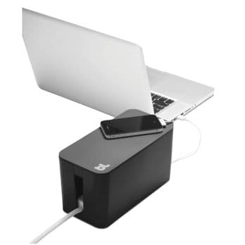 Foto: Bluelounge CableBox Mini schwarz