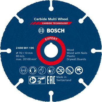 Foto: Bosch  Carbide Multiwheel 76x10 EXPERT