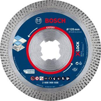 Foto: Bosch EXPERT X-LOCK Trennscheibe Hard Ceramic Diamant 125x22.23x1