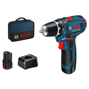 Foto: Bosch GSR 12V-15 Vorteils-Set Akku-Bohrschrauber