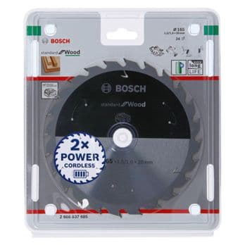 Foto: Bosch Kreissägeblatt ST WO H 165x20 T24